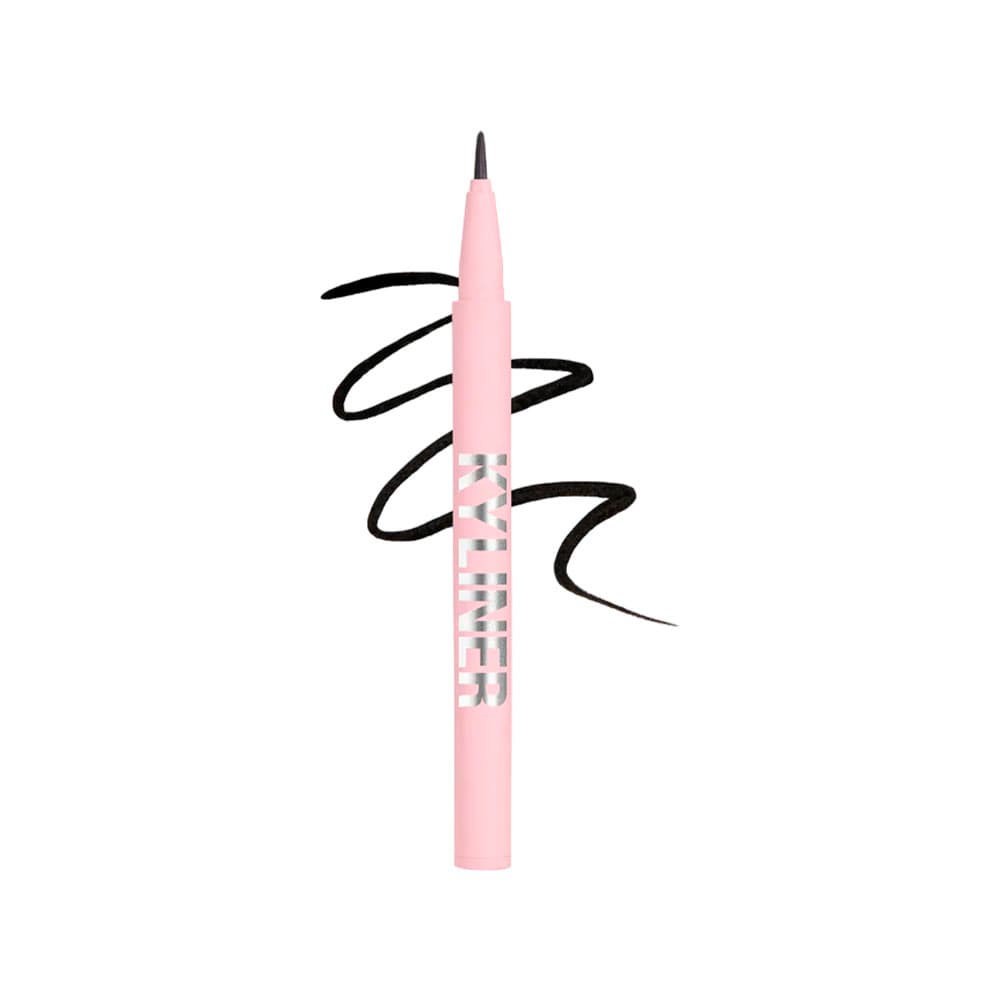Delineador Líquido Kyliner Brush Tip 001 Preto 0.3ml Kylie Jenner