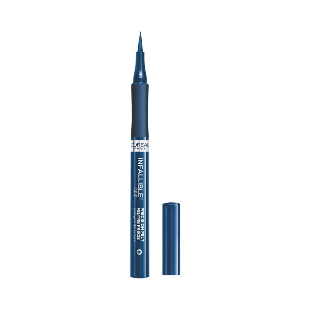 Delineador de Olhos L'Oréal Infallible Grip Precision Felt Azul 1ml