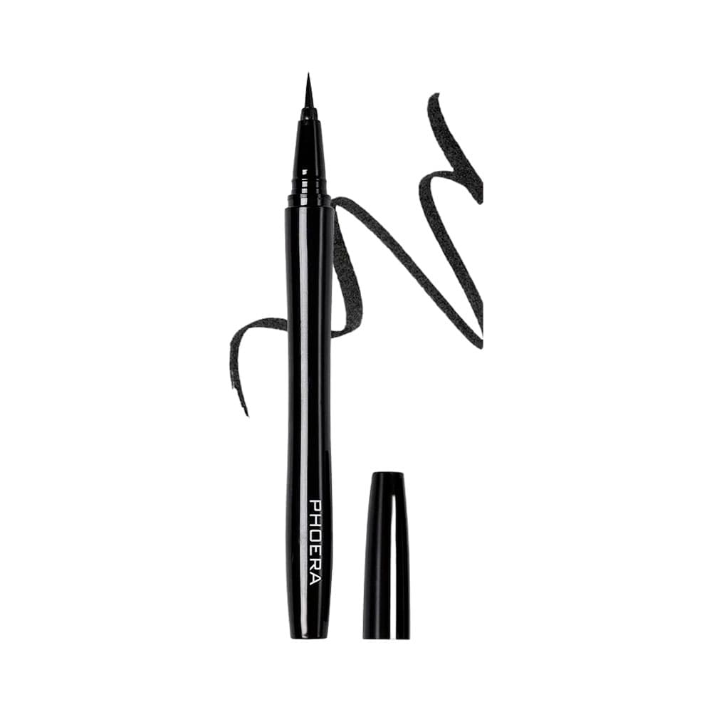 Delineador Líquido Phoera Precise Waterproof 104 Black Shimmer 8ml