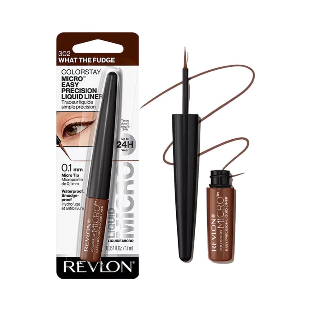 Delineador Líquido Revlon Colorstay Micro Easy Precision 302 What The Fudge 1.7ml
