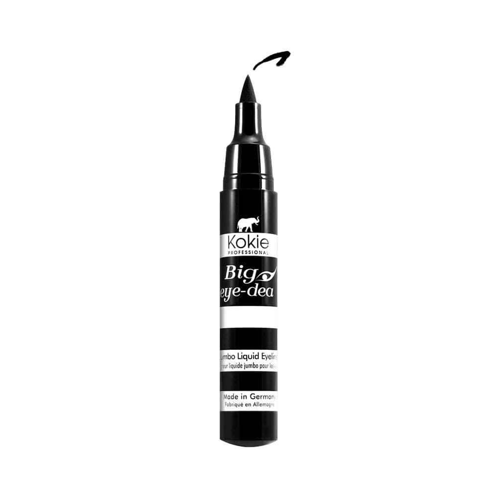 Delineador Líquido Kokie Big Jumbo Liner Jl009 Preto 2ml