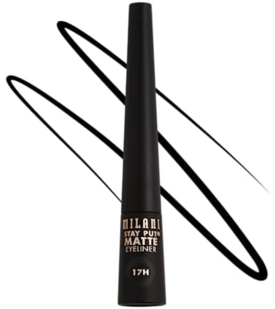 Delineador Milani Stay Put Matte Preto - 2.5mL