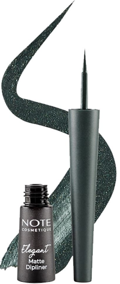 Delineador Note Elegant Matte Dipliner Ocean Green 2.5mL