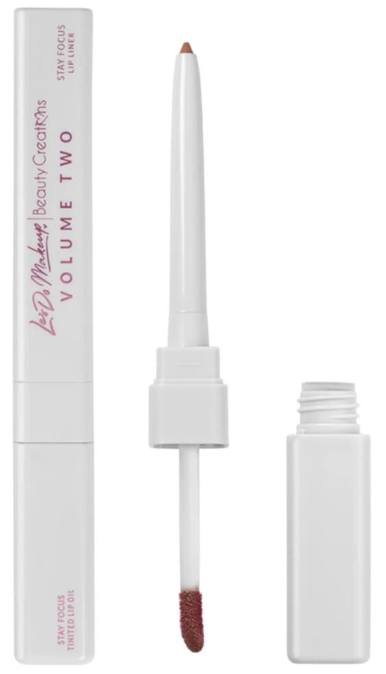 Delineador e Óleo Labial Beauty Creations Volume Two Stay Focus (0.25g+6g)