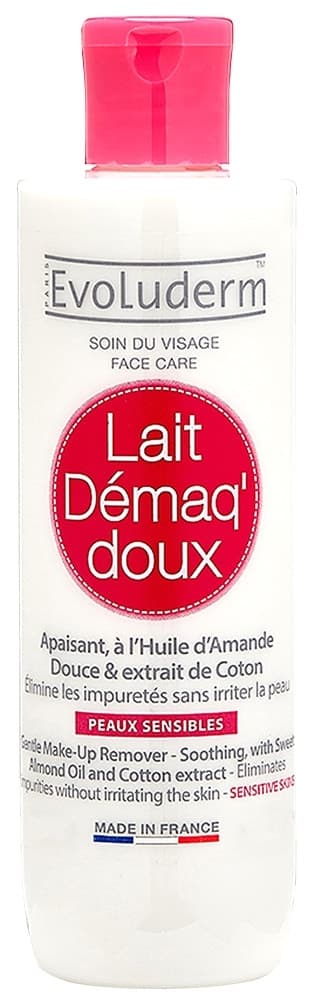 Demaquilante Evoluderm Lait Démaq Doux Apaisant 250mL