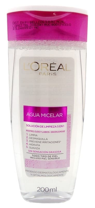 Demaquilante L'Oréal Paris Água Micelar 5 Em 1 200mL
