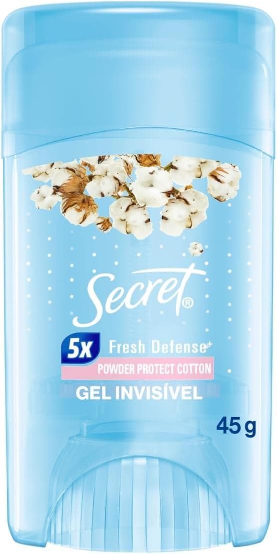 Desodorante Secret Gel Fresh Defense Powder Protect 45G