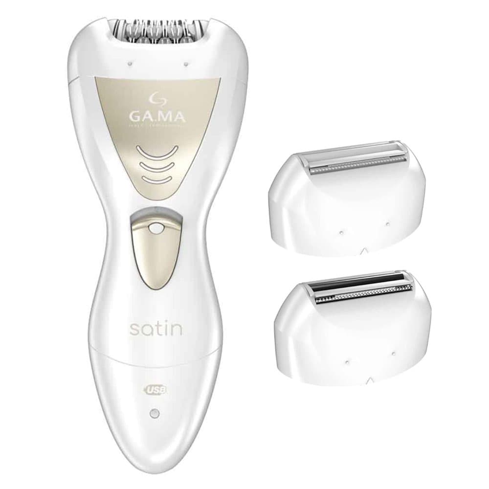 Depilador Elétrico Gama Satin Ii Skin Pro Branco