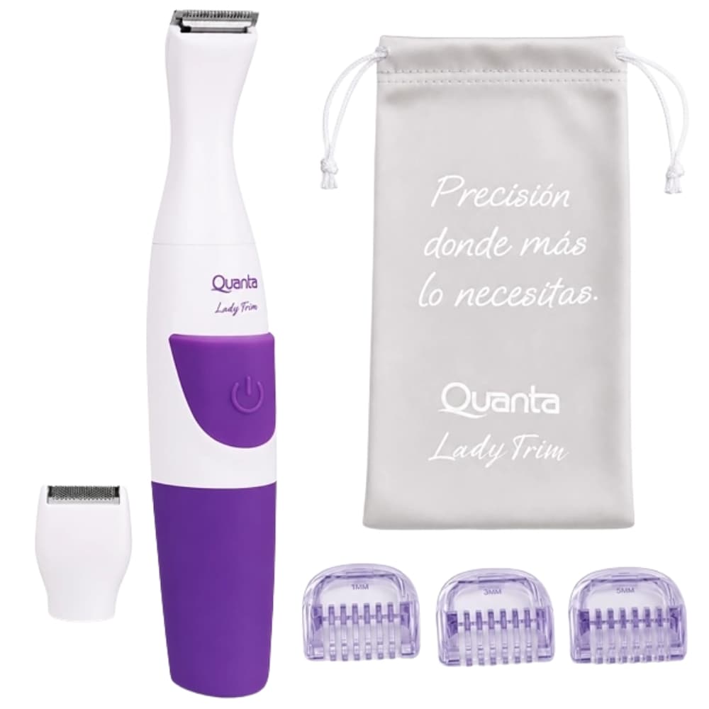 Depiladora Quanta Lady Trim 2 Em 1 Recarregável