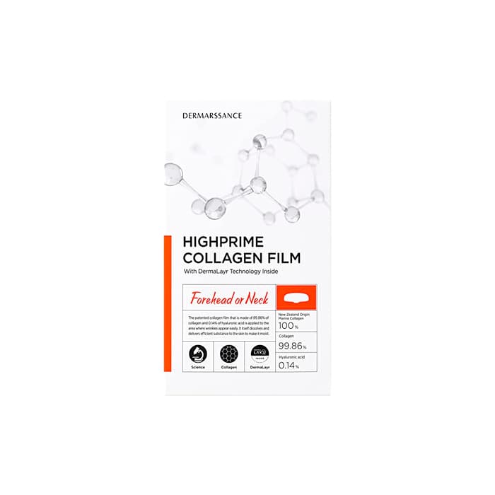 Filme de Colágeno Dermarssance Highprime para Testa Ou Pescoço