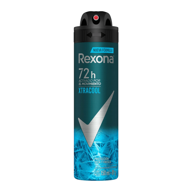 Desodorante Rexona Aerosol Xtracool Motion Man 150ml