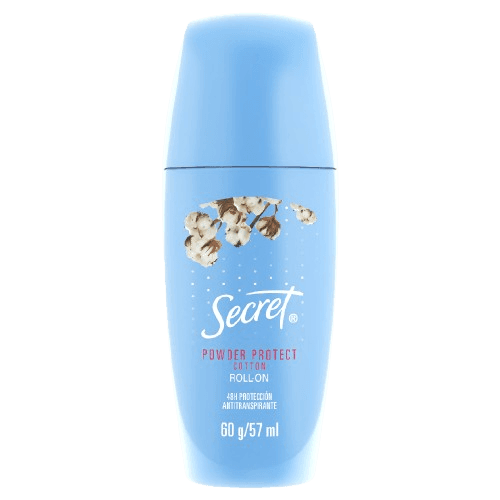 Desodorante Roll-On Des Secret Powder Protect Cotton Feminino 60G