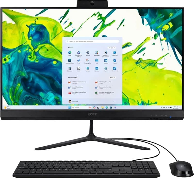Desktop Acer C24-2G-Ur14 Amd Ryzen 5 7430U/8GB/512GB/23.8" FHD/W11