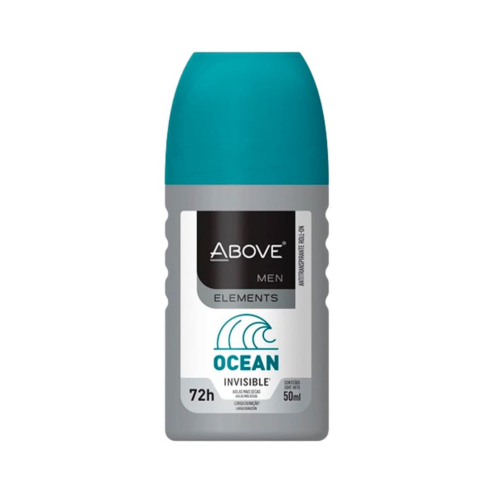 Desodorante Above Men Ocean Roll-on 72H 50ml