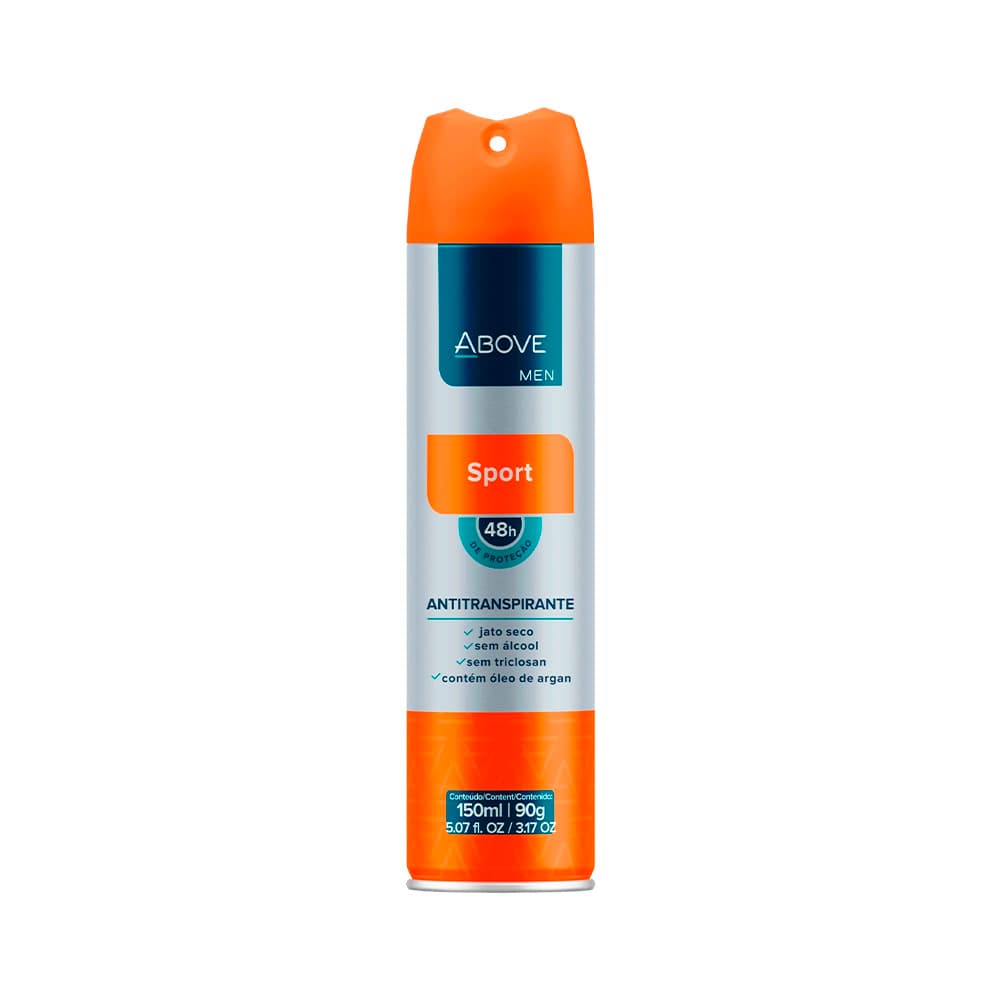 Desodorante Above Sport 48H 150ml