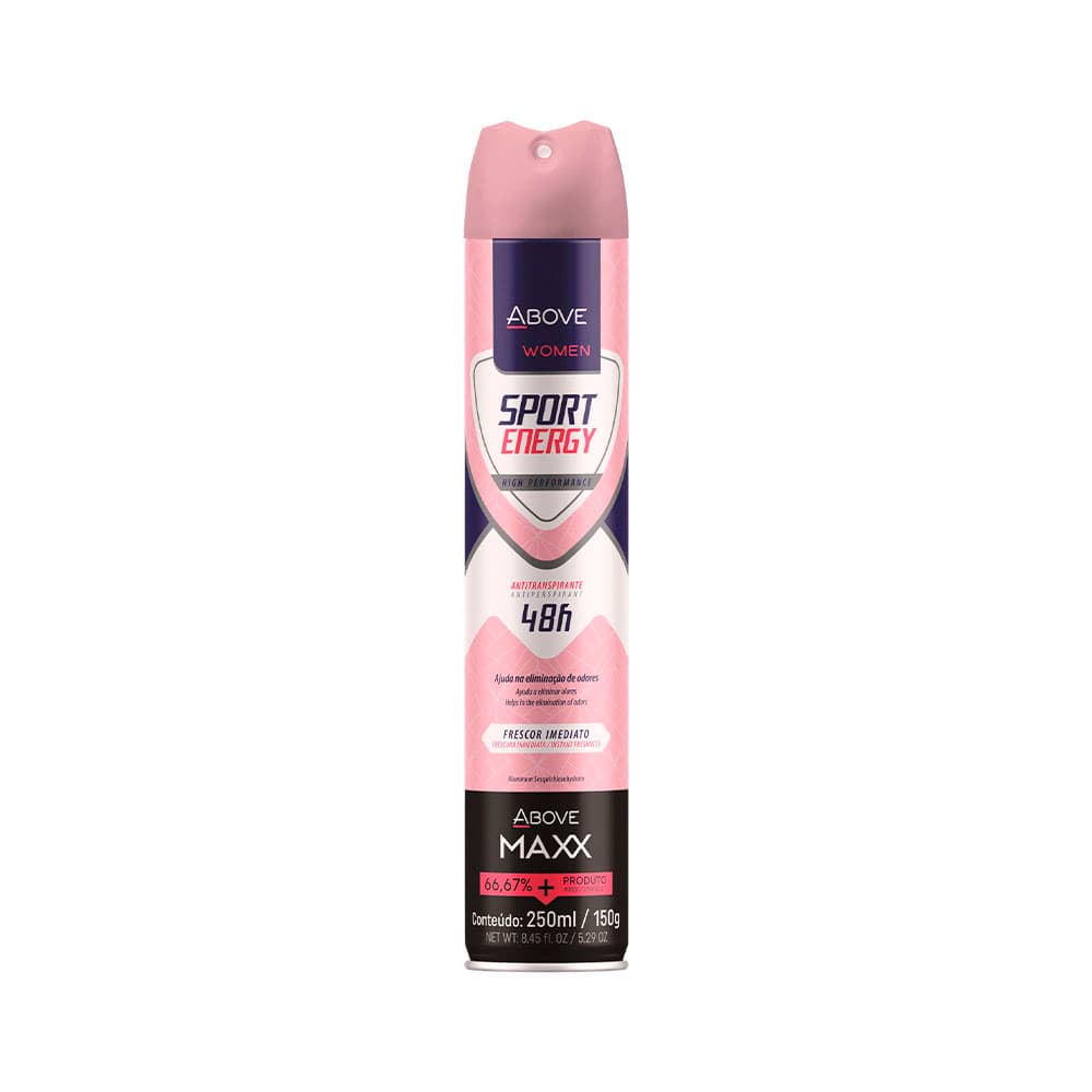 Desodorante Above Sport Energy 48H 250ml