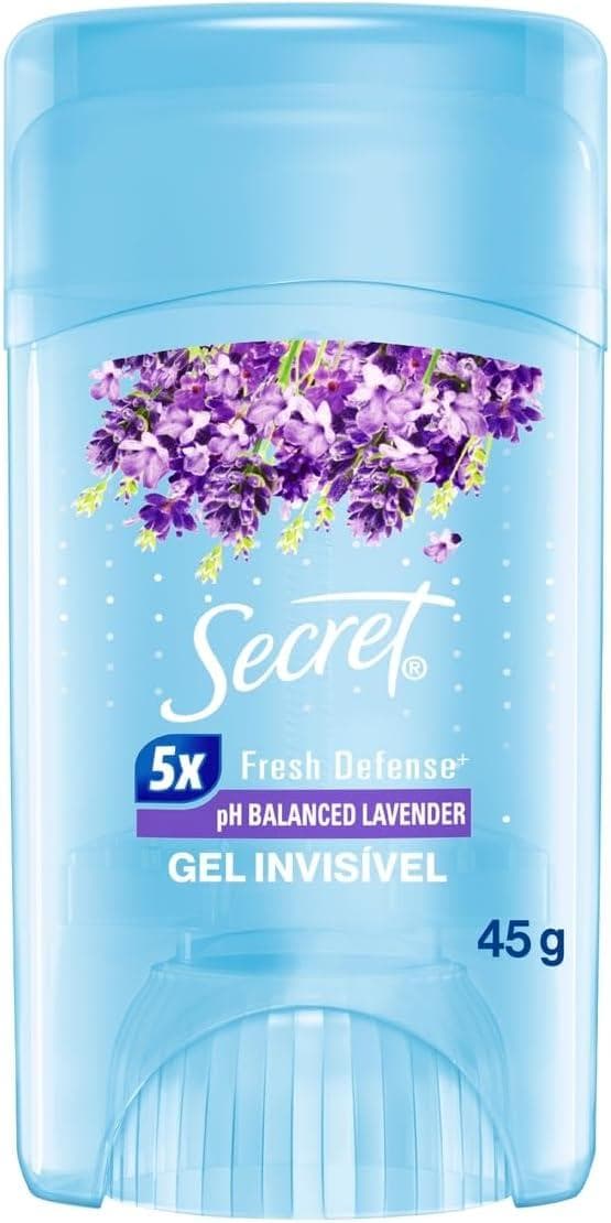 Desodorante Antitranspirante Em Gel Secret Ph Balance Lavanda - 45G