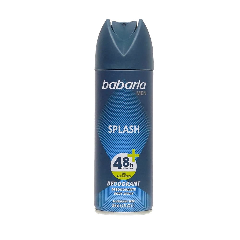 Body Splash Desodorante Babaria Sem Alumínio 200ml