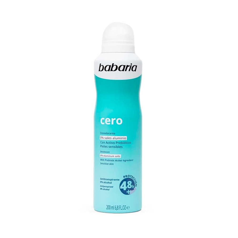 Desodorante Babaria Cero 200ml