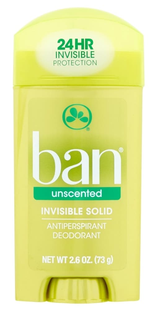 Desodorante Ban Proteção Invisível 24H Sem Perfume 73G