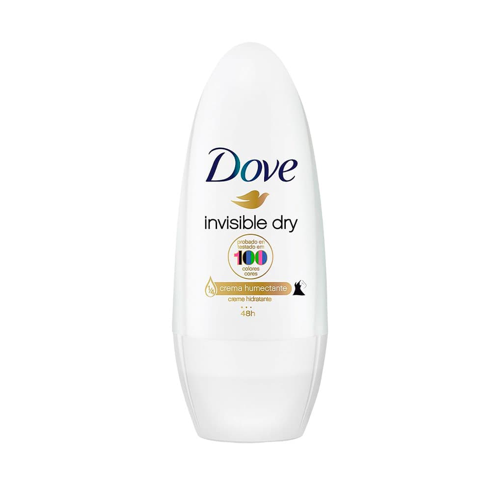 Desodorante Roll-On Dove Invisible Dry 48H 50ml
