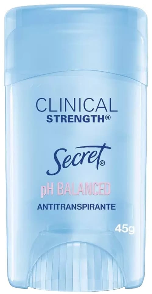 Desodorante Secret Clinical Strength pH Balanced 45G