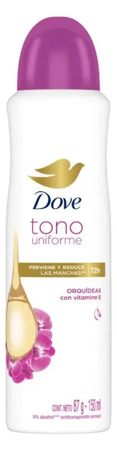 Desodorante Spray Dove Orquídeas com Vitamina e 150ml