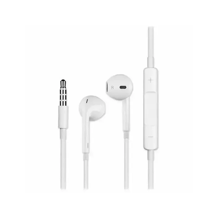 Fones de Ouvido Devia Inteligente com Controle Remoto e Microfone Branco