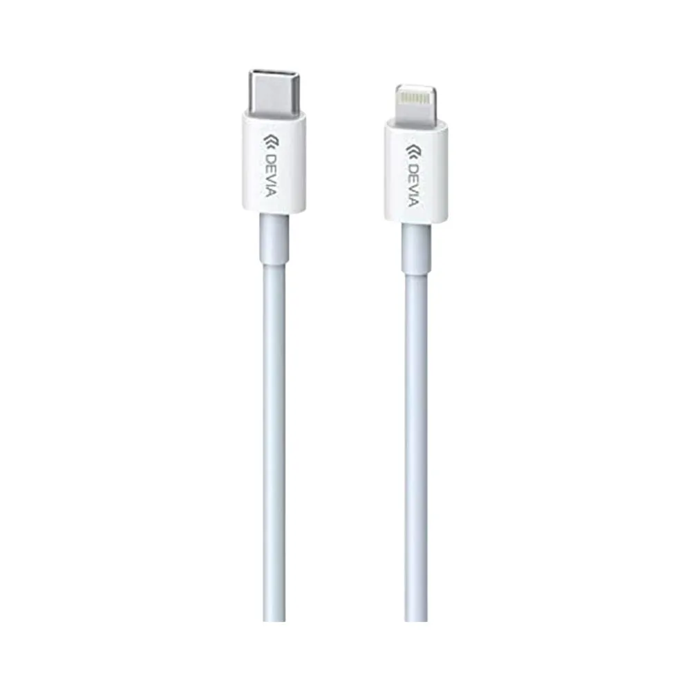 Cabo Devia Ec146 USB-C para Lightning 3A 2M Branco