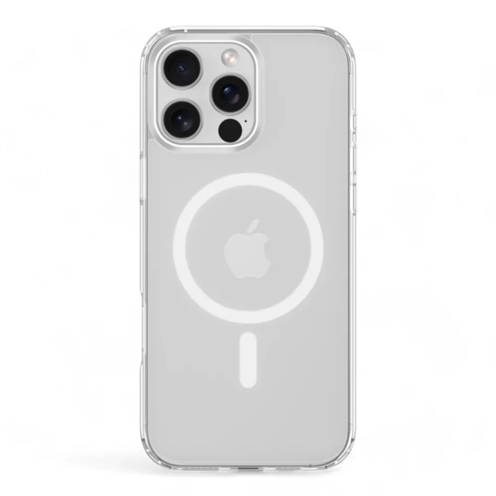Capa Devia iPhone 16 Pro Magnetic Shockproof Transparente