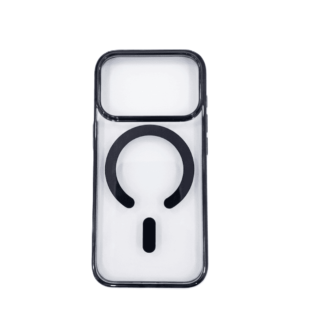 Capa Devia Glimmer Magnetic Black para iPhone 17 Pro