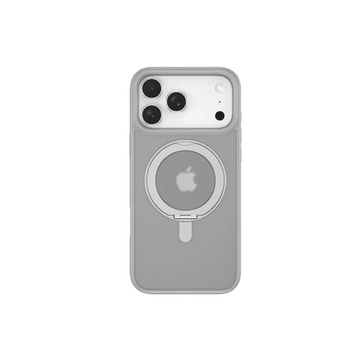 Capa Devia para iPhone 17/18 Pro Max Magnetic Shockproof Cinza Titânio