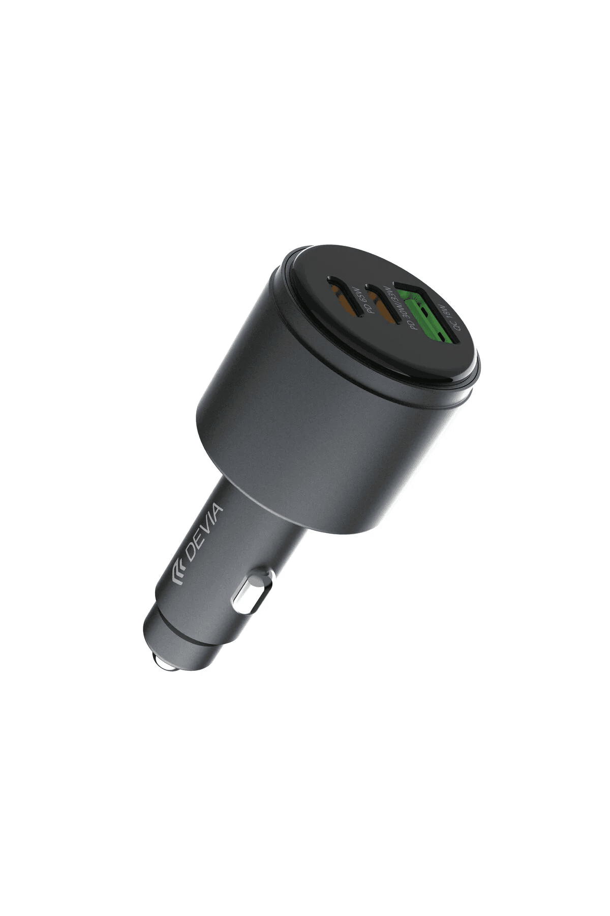 Carregador Veicular Devia 116W Metal Gray