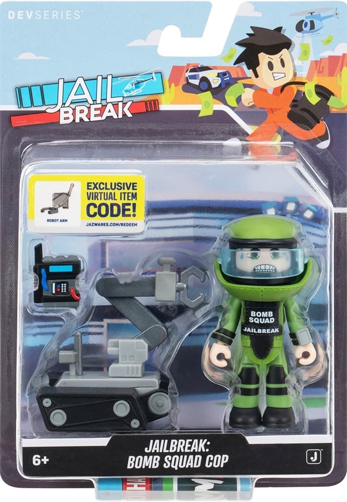 Brinquedo Devseries Esquadrão Antibomba da Prisão Jazwares - Crs0202