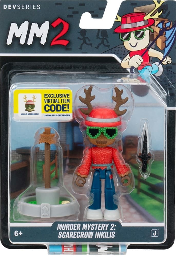 Boneco Devseries Mm2 Espantalho Jazwares - Crs0187
