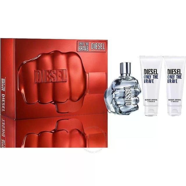 Kit Diesel Only The Brave Eau de Toilette 125ml + Gel de Banho 2x75ml