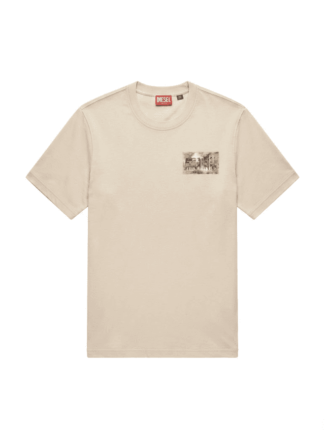 Camiseta Polo Diesel A19984 0AGRI 100 7FW (Xl) Marrom Claro