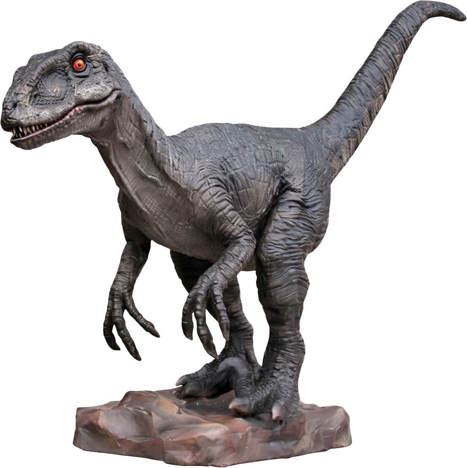 Dinossauro Animatrônico My Dinosaurs Velociraptor Md-01