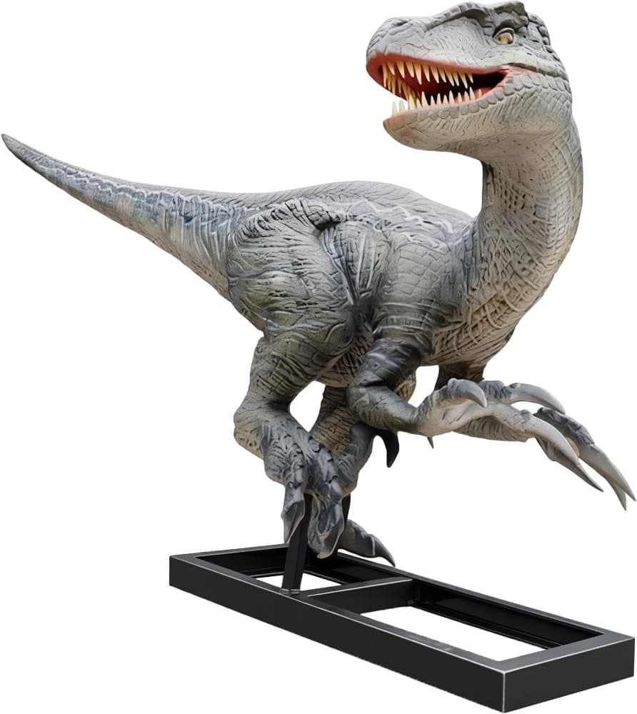 Dinossauro Animatrônico My Dinosaurs Velociraptor Md-06