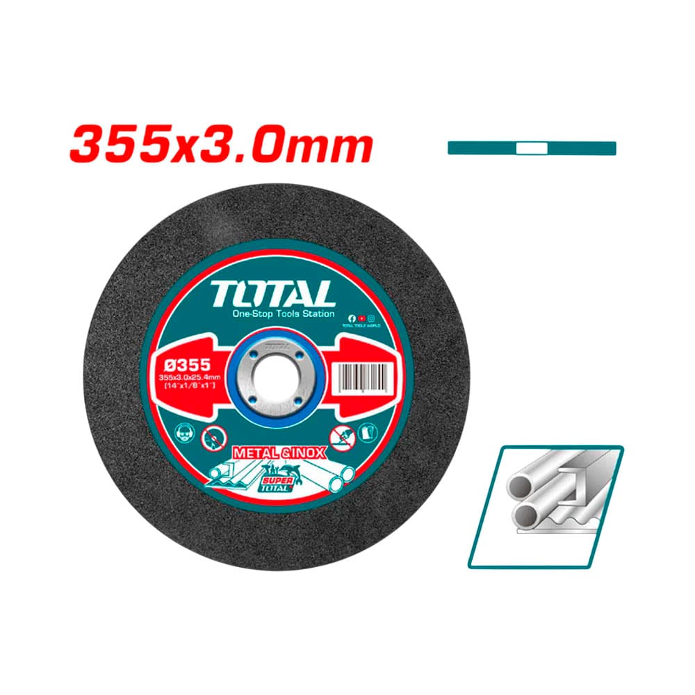 Disco de Corte para Metal Total 355X3.0MM