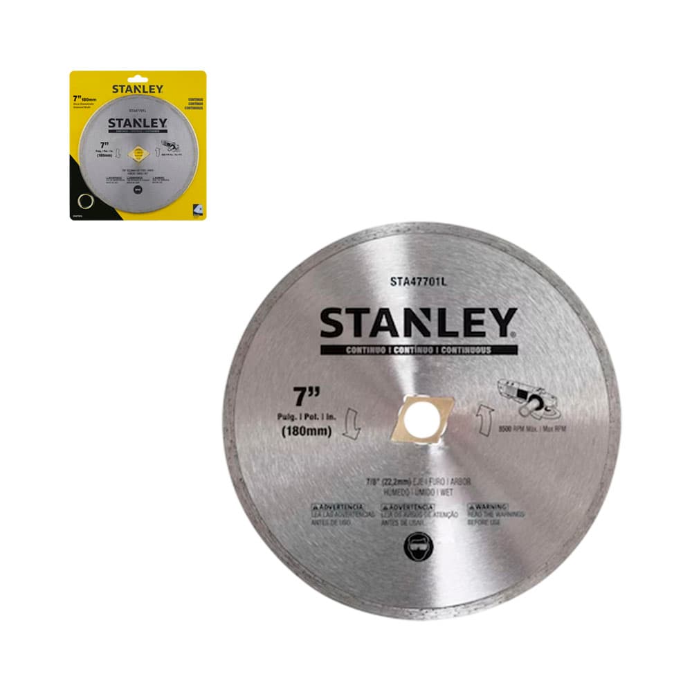 Disco Diamantado Stanley 18CM