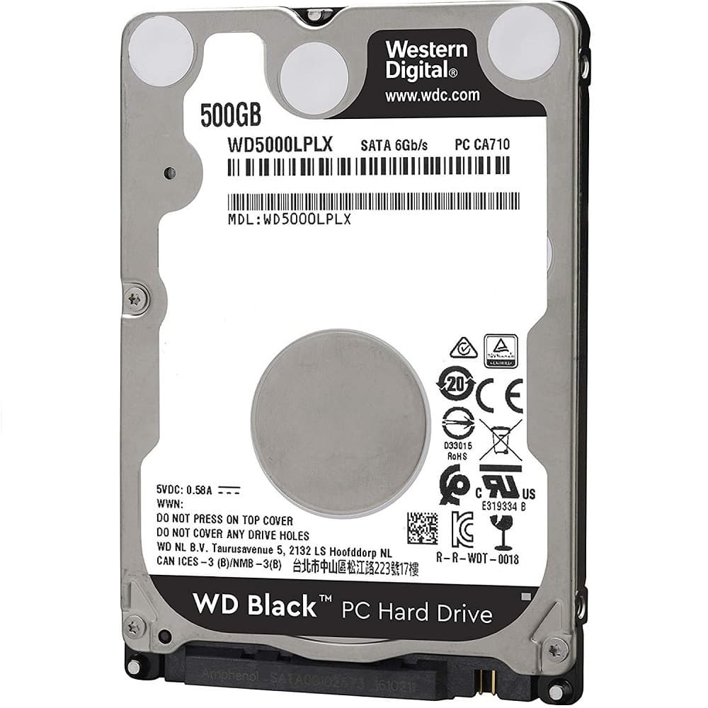 Disco Rígido para Notebook Wd SATA 5400 Rpm 8 MB 500 GB – WD5000LPLX