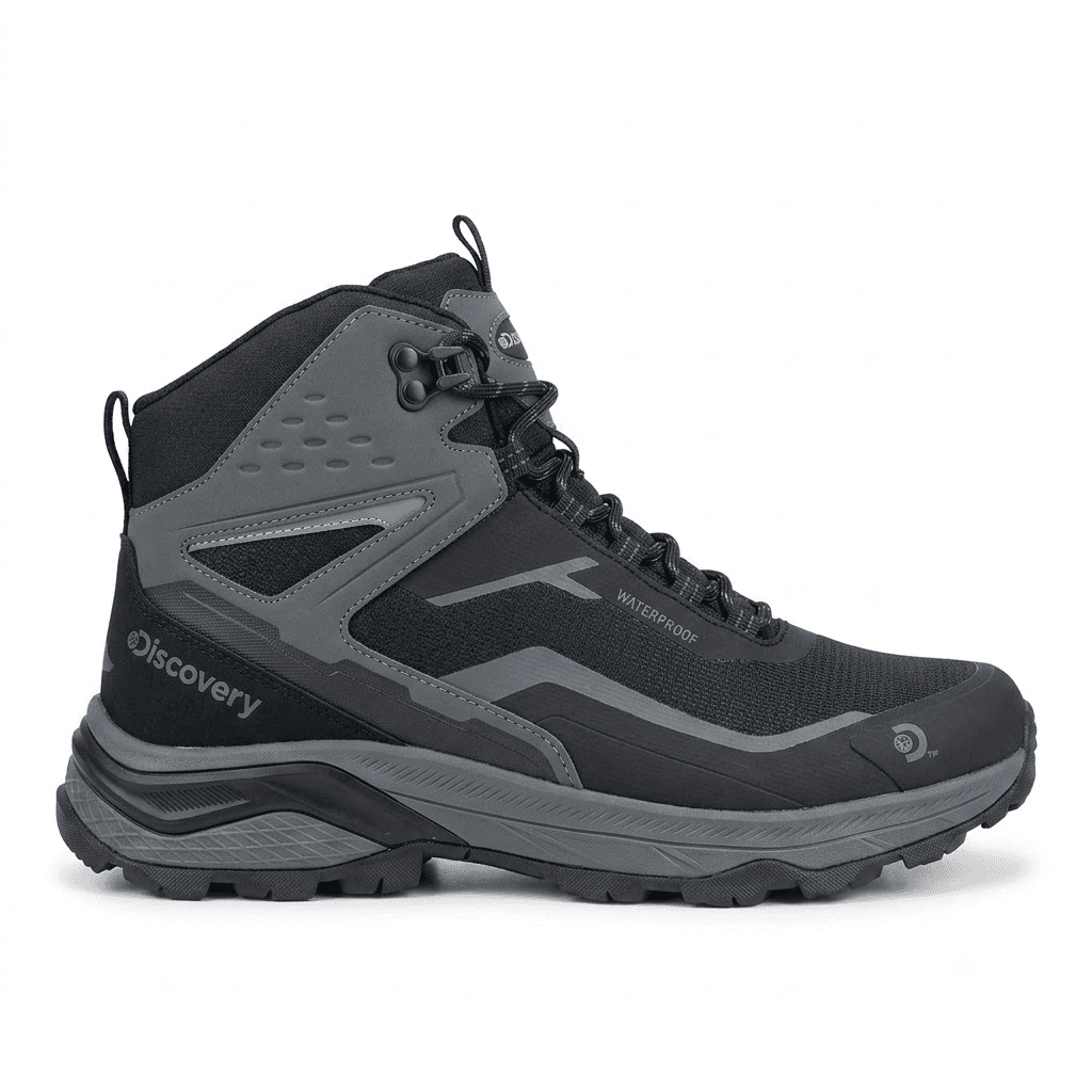Bota Discovery Ashton Negro/gris (T) 8.5
