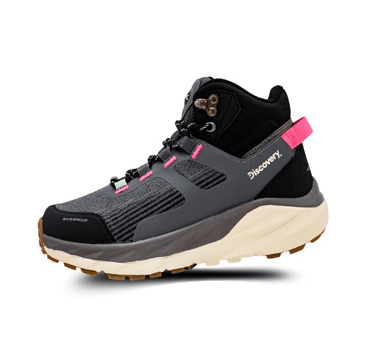 Bota Discovery Illiniza140-Ne Cinza/fúcsia Tam. 4.5