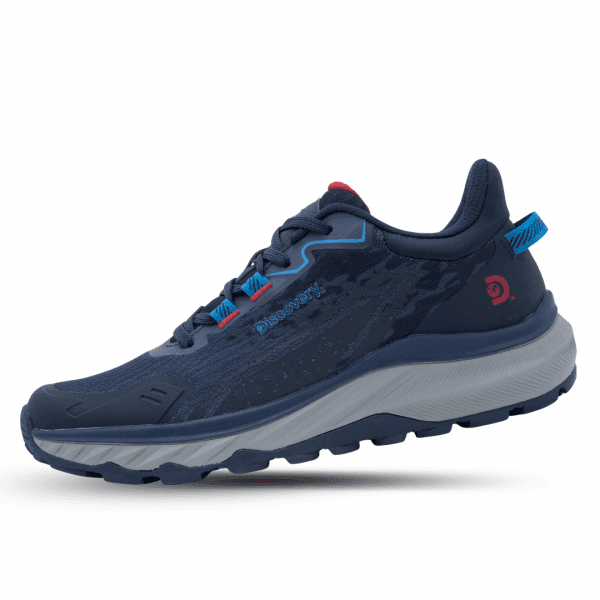Bota Discovery Shadow-145az Azul/vermelho Tam. 10