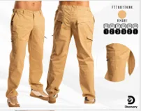 Calça Discovery Híbrida Lisa 4576-311-76816KHK Tam. 32