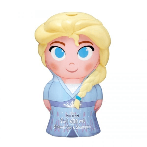 Gel de Ducha Disney Frozen Elsa 2D 2 En 1 400ml