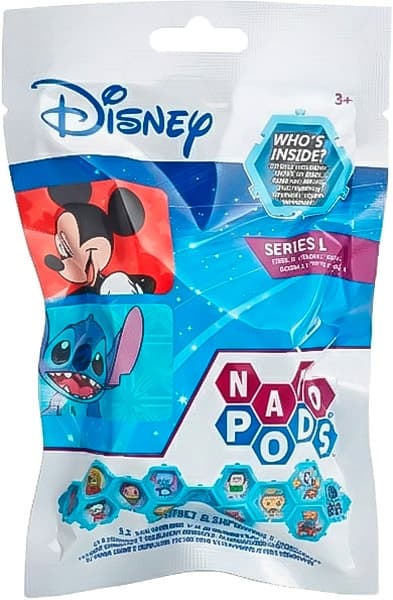 Mini Figuras Colecionáveis Disney Nano Pods Series 1 Wow! Stuff