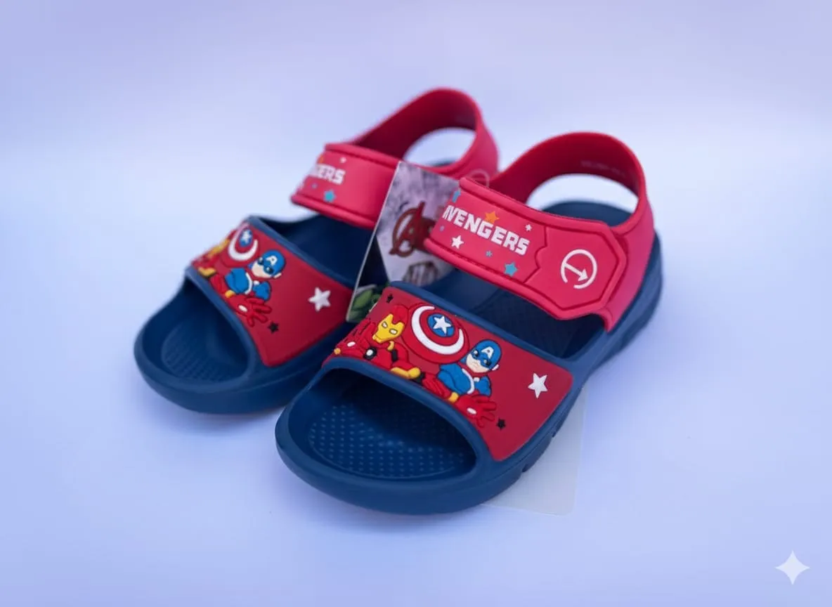 Chinelos Disney Avengers Mvs582 Marinho/Vermelho (T) 29