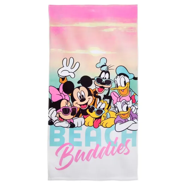Toalha de Praia Disney Mickey Y Sus Amigos ZDNTL044PAR